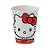 Festa Hello Kitty - Copo de Papel Hello Kitty Poá - 08 Un - Imagem 1