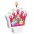 Festa Princesas Disney - Vela Plana Princesas Amigas - Imagem 1
