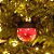 Natal Disney - Bola Minnie Poá Preto e Vermelho 6cm - 6 Un - Imagem 3