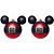 Natal Disney - Bola Roupa Mickey Vermelho 10cm - 2 Un - Imagem 4
