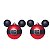 Natal Disney - Bola Roupa Mickey Vermelho 10cm - 2 Un - Imagem 6