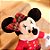 Natal Disney - Minnie Roupa Xadrez Vermelho e Verde 30cm - 1 Un - Imagem 3