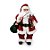 Boneco de Papai Noel Violino Som e Movimento 3 Pilas AA Vermelho de 65cm - Imagem 1