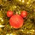 Natal Disney - Bola Lisa e Glitter Vermelho 8cm - 4 Un - Imagem 4