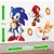 Festa Sonic - Cenário Adesivo Sonic - Imagem 1