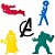 Aplique Artesanal Os Vingadores G - 05 Un - Imagem 1