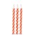 Vela Palitinho Espiral Laranja - 16 Un - Imagem 1