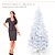 Árvore de Natal Portobelo Branco Base Plástica 210cm com 900 Hastes - Imagem 3