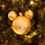 Natal Disney - Bola Mickey e Listras Verde / Branco 6cm - 6 Un - Imagem 2