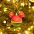Natal Disney - Bola Poá e Lisa Colorido 6cm - 6 Un - Imagem 7