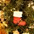 Enfeite para Pendurar Bota Glitter Vermelho - 2 Um - Imagem 2