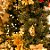Enfeite para Pendurar Carro Glitter Ouro - 3 Un - Imagem 3