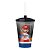 Festa Mario Kart - Copo Plástico com Tampa 500 ml - Imagem 1
