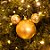 Natal Disney - Bola Arabesco 4 Verde de Cor 8cm - 4 Un - Imagem 3