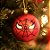 Bola de Natal Spiderman Vermelho 8cm - 4 Un - Imagem 4