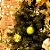 Bola de Natal Mate / Glitter Verde Claro 10cm - 2 Un - Imagem 2