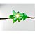 Iluminação de Natal - Pisca Pisca com Árvores 20 Leds 2 Pilha AA Verde Claro - Imagem 1