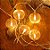 Pisca Pisca com 10 Leds Bolas Branco Quente Cordão Incolor 2 Pilha AA - Imagem 1