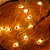 Iluminação de Natal - Pisca Pisca com Boneco de Neve 20 Leds 2 Pilha AA Preto e Vermelho - Imagem 4