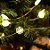 Pisca Pisca com 20 Leds Floco de Neve Branco Quente Cordão Incolor 2,20m 2 Pilha AA - Imagem 2