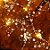 Pisca Pisca com Perolas 20 Leds Branca Quente Cordão Incolor 2,03m 3 Pilha AA - Imagem 4