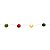Pisca Pisca  com 15 Leds Pompons Colorido 1,65cm 2 Pilha AA - Imagem 1
