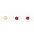 Pisca Pisca  com 15 Leds Pompons Vermelho 1,65cm 2 Pilha AA - 1 Un - Imagem 1