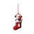 Enfeite para Pendurar - Boneco Neve em Bota (Sweet Sugar) - 3 Un - Imagem 1