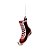 Enfeite para Pendurar - Patins Gelo Vermelho (Enfeites) - 3 Peças - Imagem 1