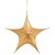 Estrela Aérea Decorativa Ouro 90cm (Shine) - Imagem 1