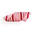 Fita de Natal com Listras de Glitter Vermelho e Branco 10cm - 1 Un - Imagem 1