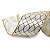 Fita de Natal Ondas Branco e Ouro 6,3cm - 1 Un - Imagem 4