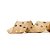 Fita Po· Natural e Ouro 6,3 cm x 9,14 mts - Imagem 1
