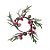 Guirlanda de Natal com Frutas Vermelho 25cm (Magic Forest) - Imagem 1