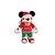 Mickey de Pelúcia com Blusa Listrada C 30 cm - Imagem 1