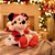 Minnie de Pelúcia com Roupa Vermelho 30 cm - Imagem 3