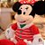 Natal Disney - Minnie de Pelúcia com Vestido Listrado 45cm - Imagem 2