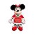 Natal Disney - Minnie de Pelúcia com Vestido Listrado 45cm - Imagem 1