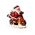 Papai Noel com Som e Luz 3 AAA Vermelho - Imagem 1