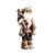 Boneco de Papai Noel em Pé com Saco de Presente Branco e Marfim de 50cm - Imagem 1