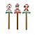 Natal Pet - Pick Cachorrinhos Colorido - 3 Peças - Imagem 1