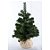 Árvore de Natal Pequena - Pinheiro Base Juta Verde e Natural - Imagem 1
