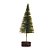 Árvore de Natal Pequena - Pinheiro Verde Bandeira 20cm - Imagem 1