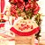 Saia Hohoho Branco e Vermelho 90cm (Saias e Acessórios) - Imagem 3