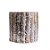 Tronco Madeira Decorativo com Neve Branco Tamanho G - Imagem 1