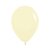 Balão Látex Pastel Mate Amarelo 12" / 30cm - 50 Un - Imagem 1