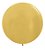 Balão Gigante Látex Metal Dourado 24" / 60cm - 3 Un - Imagem 1