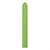 Balão Látex Twist Fashion Verde Lima 260'' / 5x150cm - 50 Un - Imagem 2