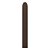 Balão Látex Twist Fashion Chocolate 260'' / 5x150cm - 50 Un - Imagem 1
