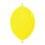 Balão Látex Fashion Amarelo Lol 12'' / 30cm - 50 Un - Imagem 2